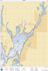 NOAA Nautical Chart 13226: Mount Hope Bay